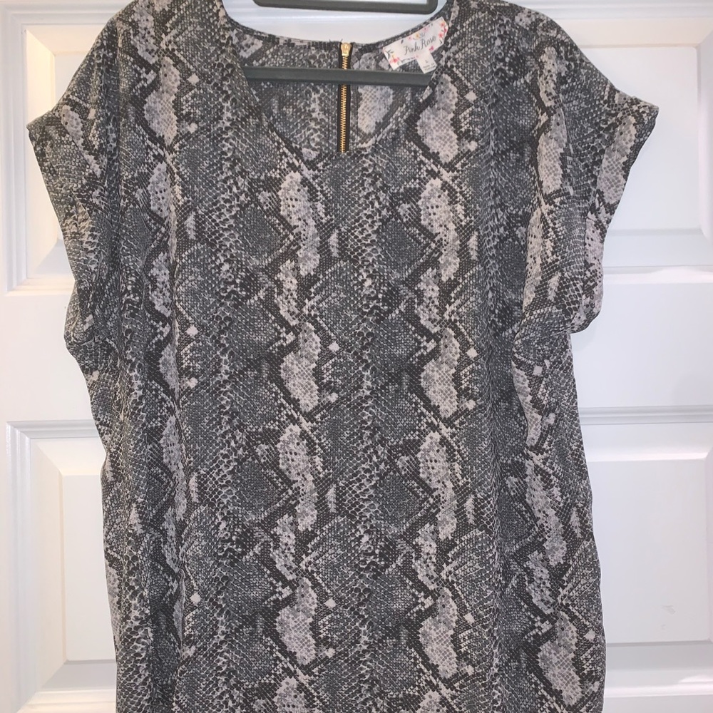 Snake Skin top